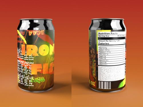 AR 440 Advanced Typography - Soda Can - By Alingh